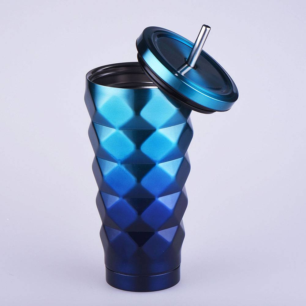 thermoflask insulated straw tumbler