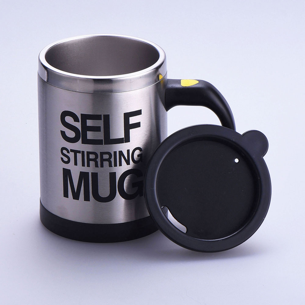 Custom Promotional Insulated Self Stirring Coffee Mug from Factory