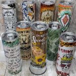 25-Pack 20oz Sublimation Skinny Tumbler