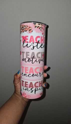 Click to view full screen 25-Pack 20oz Sublimation Skinny Tumbler photo review