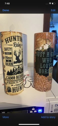 Click to view full screen 25-Pack 20oz Sublimation Skinny Tumbler photo review