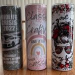 25-Pack 20oz Sublimation Skinny Tumbler