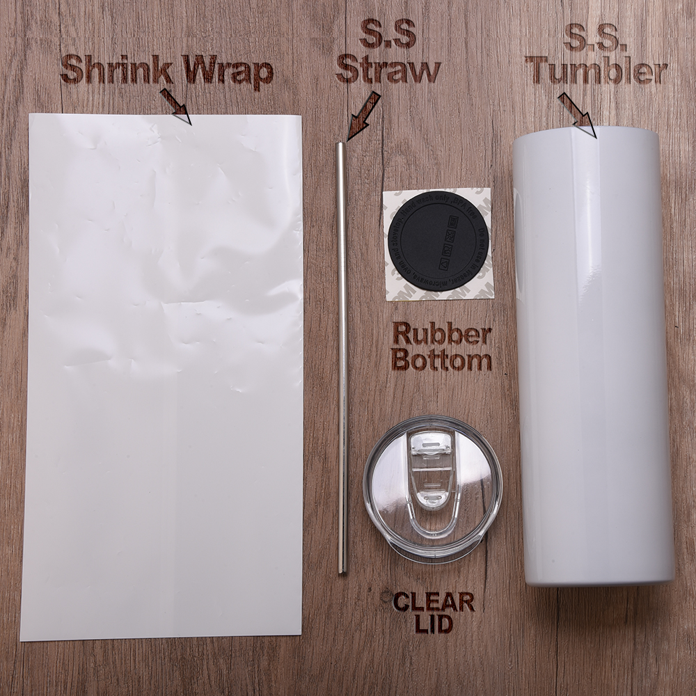 Wholesale Sublimation Shrink Wrap Sleeves For Skinny Blank Sublimation  Tumblers Regar Wine Film White, Drop Delivery Ideal For Office, School,  Business, And Industrial Use By Dhovx From Bdebag, $23.96