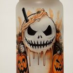 25 Count 16oz Sublimation Glass Beer Can with Bamboo Lid and Straw