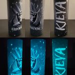 5 Tumbler Pack 20oz Glow in the Dark Sublimation Tumbler