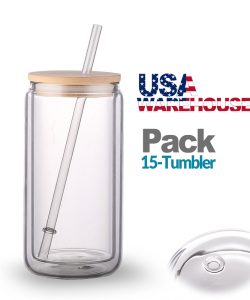 FECBK 32 oz Sublimation Glass Cups 4 Pack Glass Tumbler with Handle &  Bamboo Lid & Straw Large Tumbl…See more FECBK 32 oz Sublimation Glass Cups  4