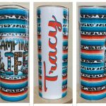 25 Count 20oz Sublimation Flat Bottom Tumbler