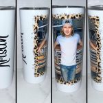 25 Count 20oz Sublimation Flat Bottom Tumbler