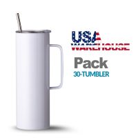 Custom Promotional 30 Count 20oz Sublimation Tumbler with Handle from  Factory | PromoWare China