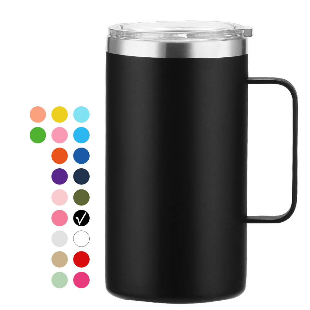 12 oz. Vacuum Insulated Coffee Mug (Min Qty 25)