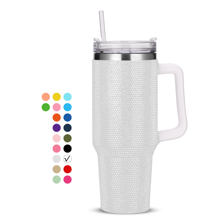 Custom Promotional 20 Count 40oz Sublimation Tumbler with Handle from  Factory