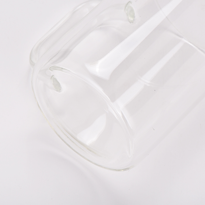 15oz Clear/Frosted Sublimation Glass Tumbler