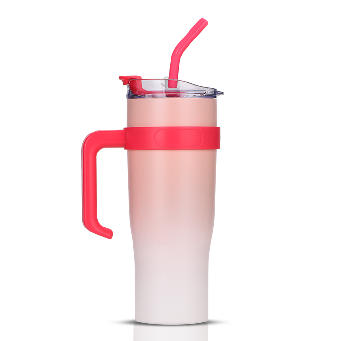 40oz Stainless Steel Straw Tumbler Cream - Embark™ : Target