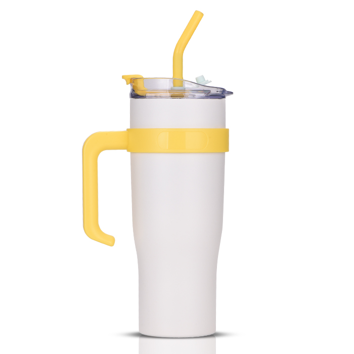 Custom Promotional 3rd Generation 40 oz Tumbler with Handle and Straw Lid  from Factory